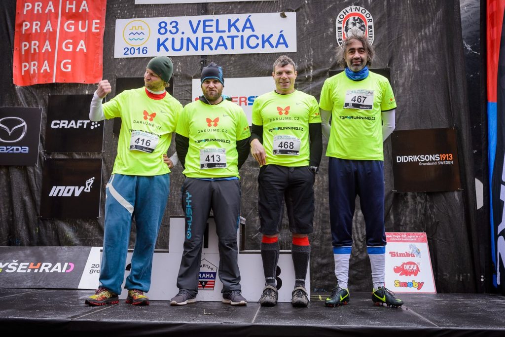 Kohákova družina na 83. ročníku Velké kunratické - 13. 11. 2016 - Kunratice, Prague.